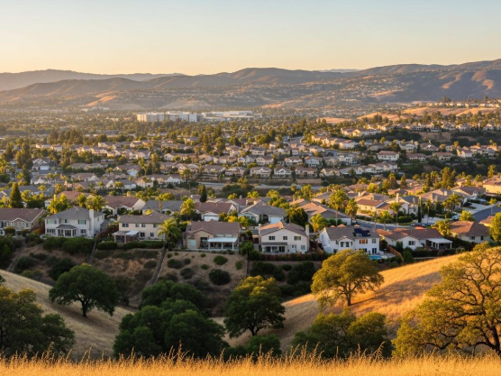 Aerial view of the La Mesa-Spring Valley community