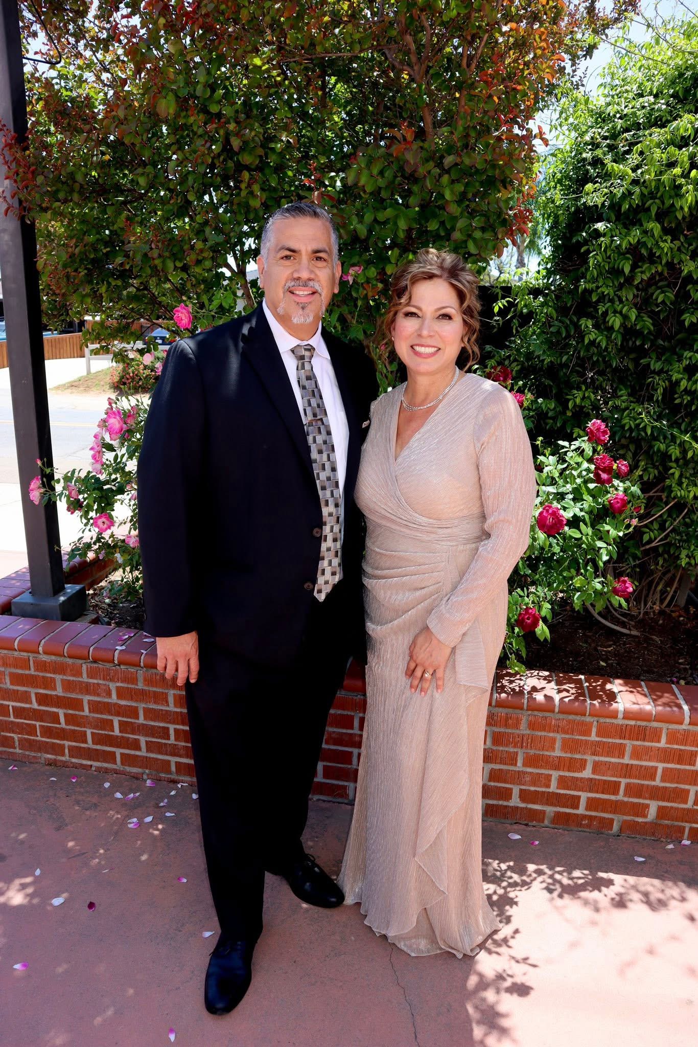 Jorge with his wife